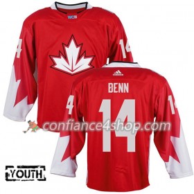 Adidas Maillot de Hockey Canada Jamie Benn 14 Coupe du monde de hockey sur glace 2016 Rouge - Enfant